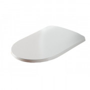 Сидіння з унітазною кришкою ArtCeram Monet Soft-Close дюропласт білий петлі хром MNA001 01;71