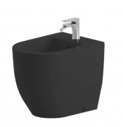 Биде напольное ArtCeram Monet 36х52 см керамика черный матовый MNB002 17;00