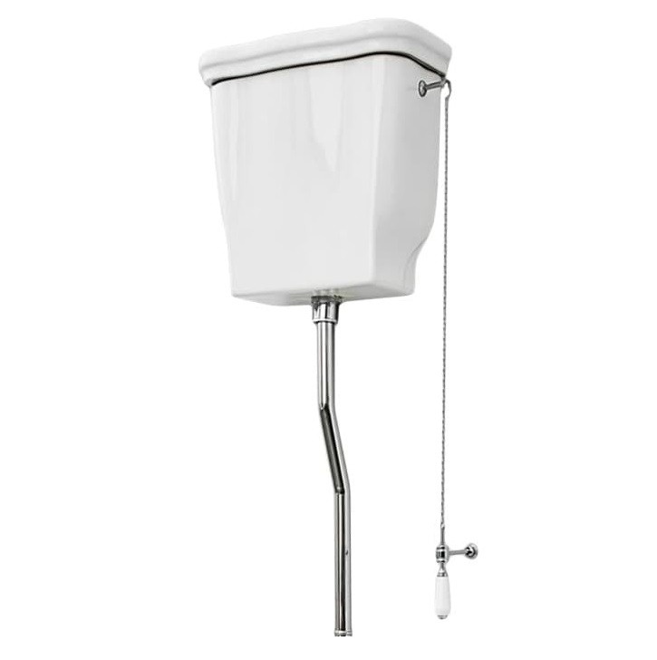 Зливний бачок для унітазу ArtCeram Hermitage високий кераміка білий HEC004 01;00