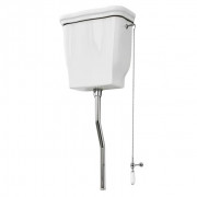 Сливной бачок для унитаза ArtCeram Hermitage высокий керамика белый HEC004 01;00