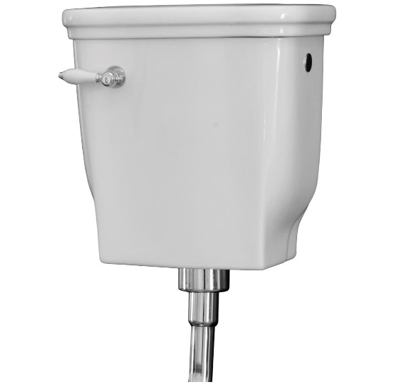 Сливной бачок для унитаза ArtCeram Hermitage низкий керамика белый HEC005 01;00