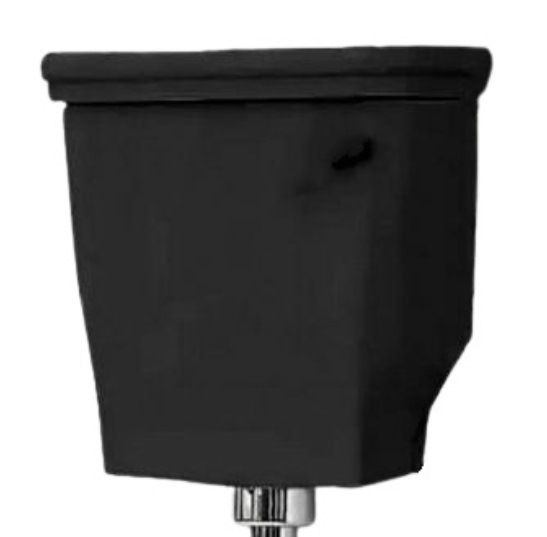 Сливной бачок для унитаза ArtCeram Hermitage низкий керамика черный HEC006 03;00