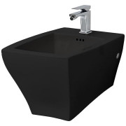 Биде подвесное ArtCeram Jazz 36х53,5 см керамика черный матовый JZB001 17;00