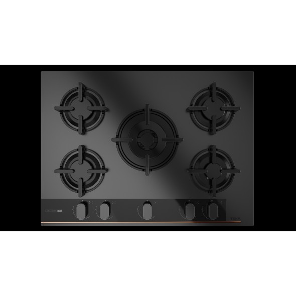Газовая варочная поверхность Teka GBC 64 BM закаленное стекло черный матовый 112570217