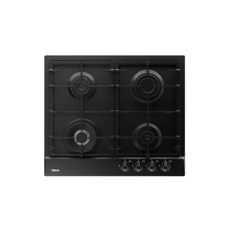 Газова варильна поверхня Teka Retro Style GSC 64320 VN емаль чорний 112610060