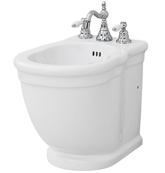 Биде напольное ArtCeram Hermitage 36х55 см керамика белый HEB001 01;00