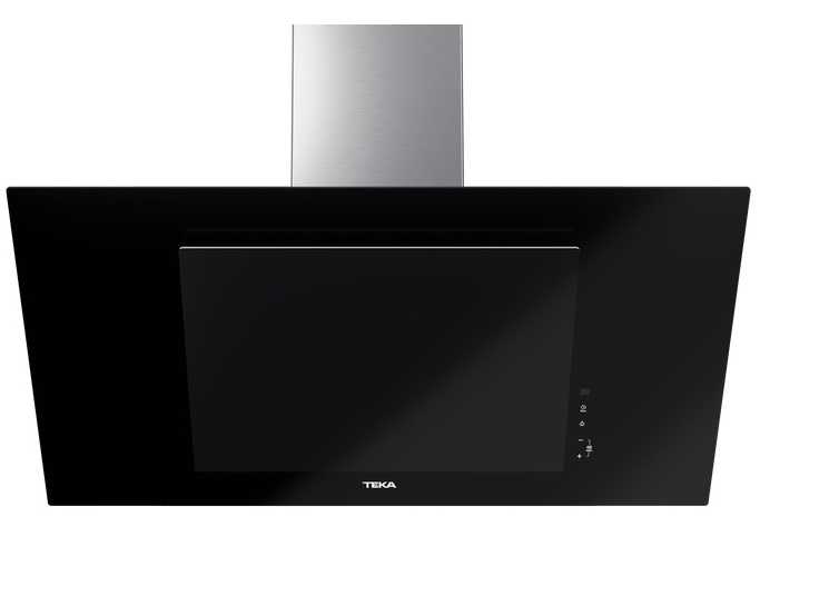 Вытяжка для кухни пристенная Teka DVT 98660 TBS BK черное стекло 112930043