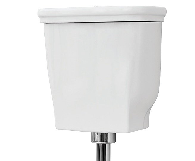 Зливний бачок для унітазу ArtCeram Hermitage низкий кераміка білий HEC006 01;00