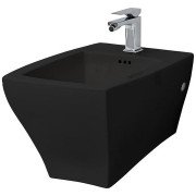 Биде подвесное ArtCeram Jazz 36х53,5 см керамика черный матовый JZB001 17;00