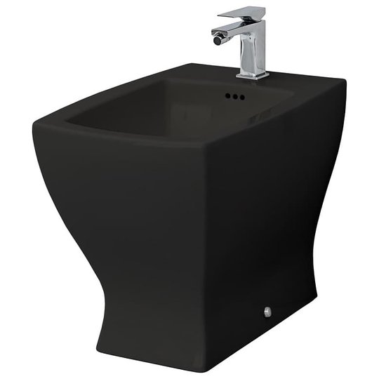 Біде для підлоги ArtCeram Jazz 36х54 см кераміка чорний матовий JZB002 17;00