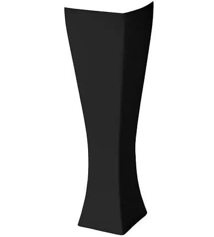 П'єдестал для мушлі ArtCeram Jazz кераміка чорний матовий JZC003 17;00