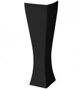 Пьедестал для раковины ArtCeram Jazz керамика черный матовый JZC003 17;00