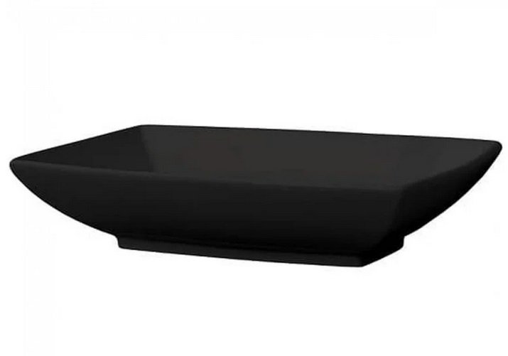 Раковина для ванної ArtCeram Jazz 60х40 см кераміка чорний матовий JZL002 17;00