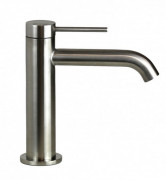 Змішувач для раковини Ponsi Stilox одноважільний матова нержавіюча сталь BTSTLXLA01