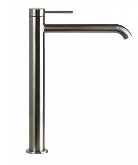 Змішувач для раковини Ponsi Stilox одноважільний матова нержавіюча сталь BTSTLXLA03