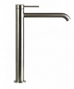 Змішувач для раковини Ponsi Stilox одноважільний матова нержавіюча сталь BTSTLXLA03