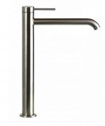 Змішувач для раковини Ponsi Stilox одноважільний матова нержавіюча сталь BTSTLXLA03