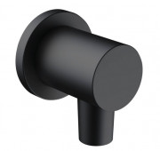 Шланговое подключение Kludi Nova Fonte Puristic металл черный матовый 2054339-15