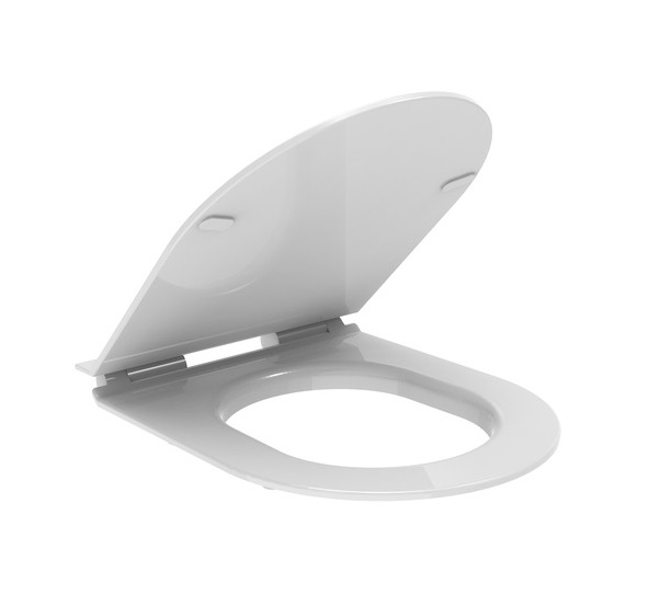 Сиденье с крышкой для унитаза Ponsi Surf Slim Soft-Close белый глянец BSSURL0003