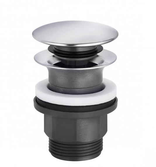 Донний клапан для раковини Kludi Push-Open хром 1042605-00