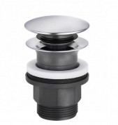 Донный клапан для раковины Kludi Push-Open хром 1042605-00