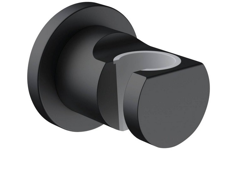 Держатель для душа Kludi Nova Fonte Puristic металл черный матовый 2055239-15