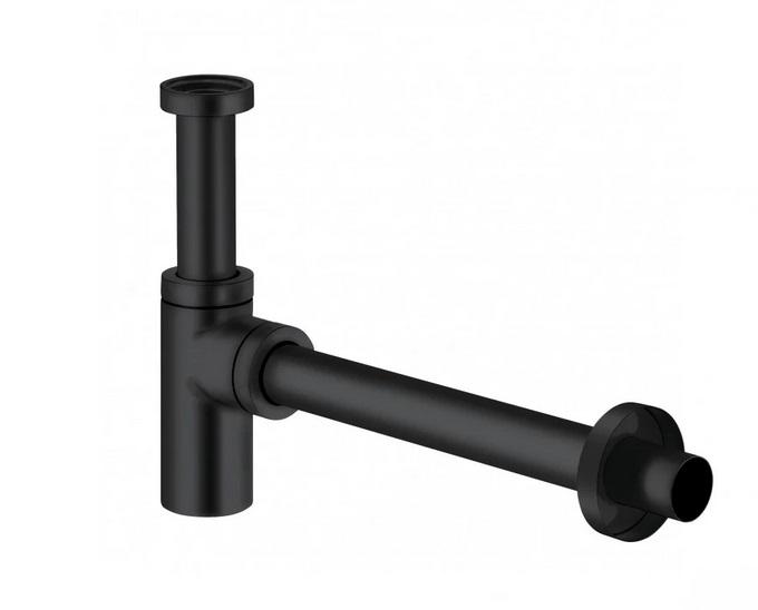 Сифон для раковины Kludi 1¼ металл черный матовый 100203900