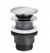 Донный клапан для раковины Kludi Push-Open хром 1042605-00