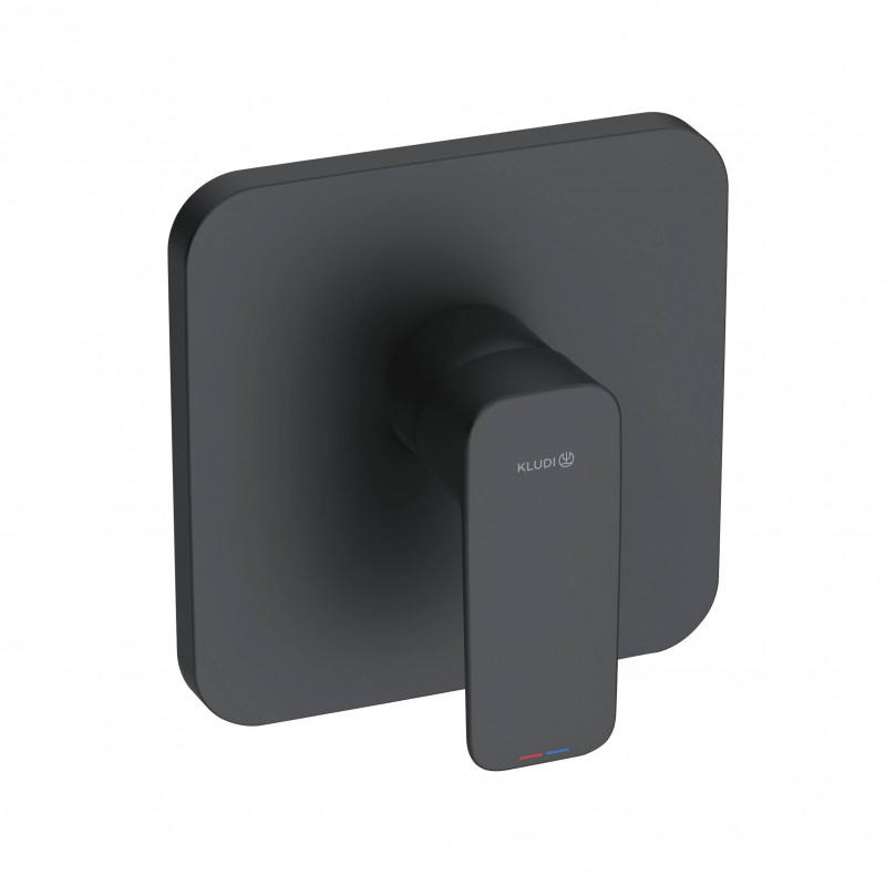 Змішувач для душу Kludi Pure&Style вбудований чорний матовий 406553975