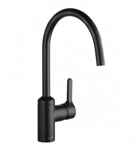 Змішувач для кухні Kludi Bingo Star одноважільний чорний матовий 428033978