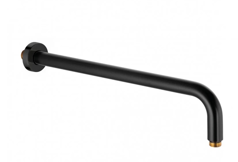 Кронштейн для верхнього душу Kludi A-QA настінний 410 мм метал чорний 6651439-00