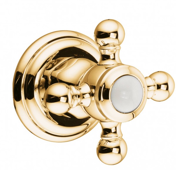 Переключатель для душа Kludi 1926 на 2 положения позолоченный 518494520