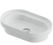 Раковина для ванної ArtCeram Fuori Scala 58,3х36,3 см кераміка білий матовий TFL033 05;00