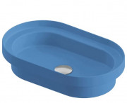 Раковина для ванної ArtCeram Fuori Scala 58,3х36,3  см кераміка синій TFL033 38;00