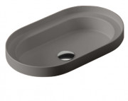 Раковина для ванной ArtCeram Fuori Scala 58,3х36,3 см керамика серый (grey olive) TFL033 15;00