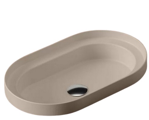 Раковина для ванной ArtCeram Fuori Scala 58,3х36,3 см керамика бежевый TFL033 41;00