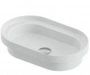 Раковина для ванной ArtCeram Fuori Scala 58,3х36,3 см керамика белый TFL033 01;00