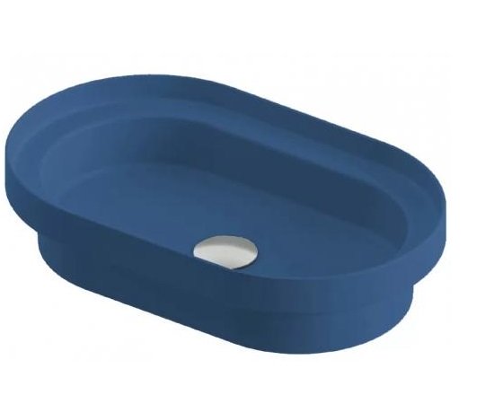 Раковина для ванной ArtCeram Fuori Scala 58,3х36,3 см керамика синий TFL033 16;00