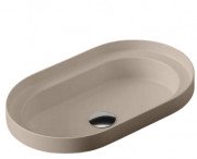 Раковина для ванної ArtCeram Fuori Scala 58,3х36,3 см кераміка бежевий TFL033 41;00