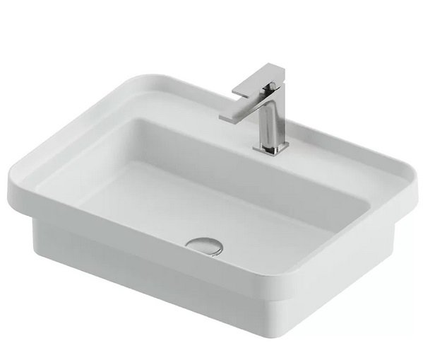 Раковина для ванной ArtCeram Fuori Scala 60,5х45,5 см керамика белый TFL034 01;00