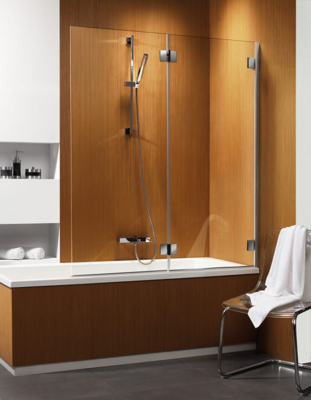 Шторка для ванни Radaway Carena PND I 130 см права профіль хром/прозоре скло 1202201-101R