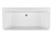 Ванна акрилова Radaway Gloria 170x75 см пристінна білий WA1-54-170x075U