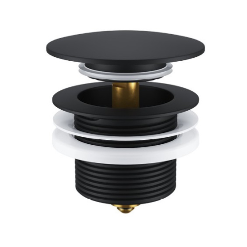 Сливной клапан для ванны Radaway Carolina/Gloria Clik-Clak черный ARIN.2485.01BL