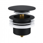 Сливной клапан для ванны Radaway Carolina/Gloria Clik-Clak черный ARIN.2485.01BL