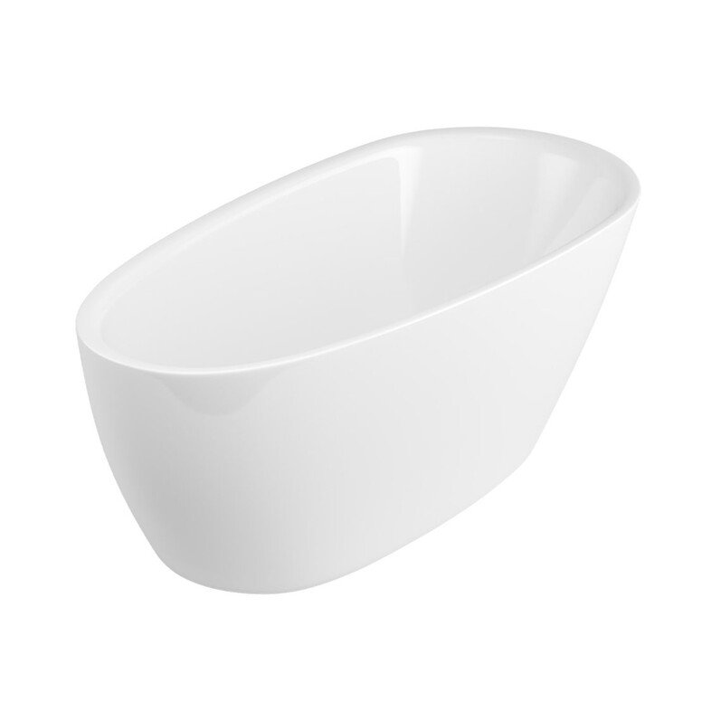 Ванна акриловая Radaway Carolina отдельностоящая 150x73 см белый WA1-53-150x073U