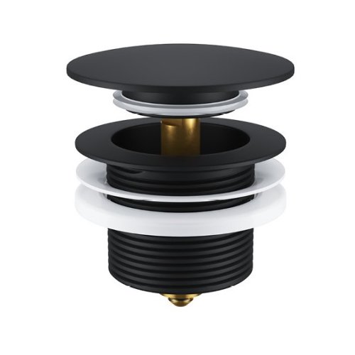 Зливний клапан для ванни Radaway Carolina/Gloria Clik-Clak чорний ARIN.2485.01BL