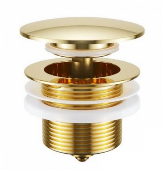 Сливной клапан для ванны Radaway Carolina/Gloria Clik-Clak золотой ARIN.2485.01GL