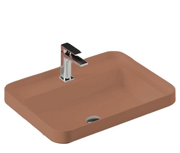 Раковина для ванної ArtCeram Fuori Scala 60,5х45,5 см кераміка світло-коричневий TFL034 40;00