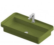 Раковина для ванної ArtCeram Fuori Scala 80,5х45,5 см кераміка зелена шавлія TFL035 44;00