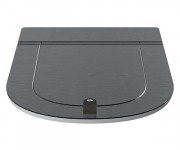 Сиденье с крышкой для унитаза ArtCeram The One дюропласт титан THA001 78
